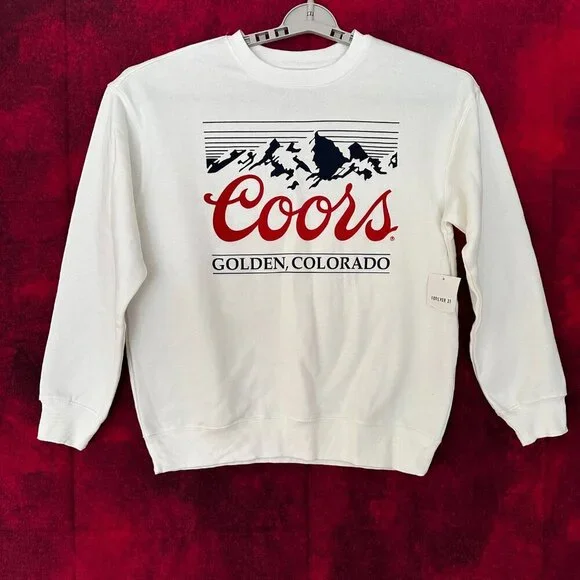 COORS GOLDEN COLORADO SWEATER ,GREAT CONDITION SIZE SMALL, VERY SOFT, UNISEX - Picture 1 of 7